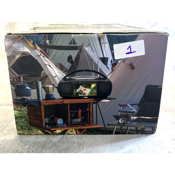 Portable TV Game Music w More Box Supports 8 Types Media Altec Lansing New - Picture 6 of 11